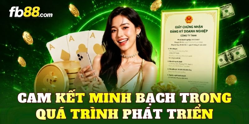 Cam kết minh bạch trong quá trình phát triển