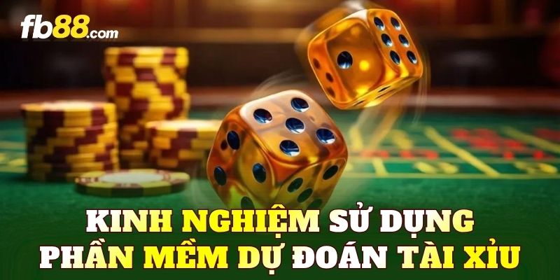 Kinh nghiệm sử dụng phần mềm dự đoán tài xỉu