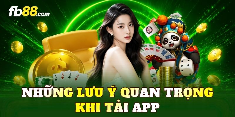 Những lưu ý quan trọng khi tải app